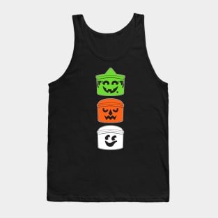 Vintage trick or treat buckets Tank Top